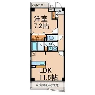 バンブーヒル【2階】の間取り