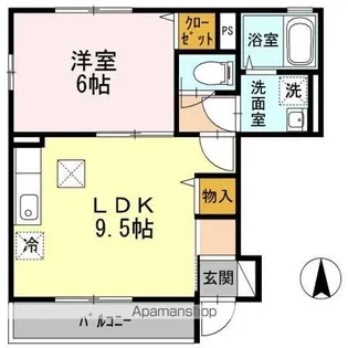 東京都練馬区豊玉南3丁目【アパート】の間取り