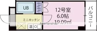 ベルビー川崎【7階】の間取り