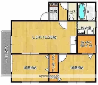 シャトレ21【1階】の間取り