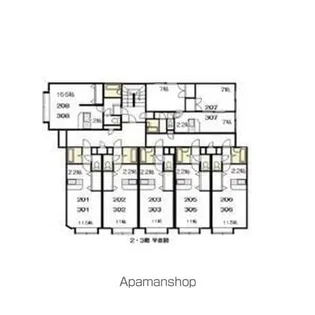 グランデール21【302号室】の間取り