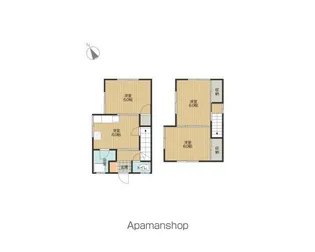 CASA風【1号室】の間取り