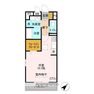 セジュールZEN Ⅲ A【1階】の間取り