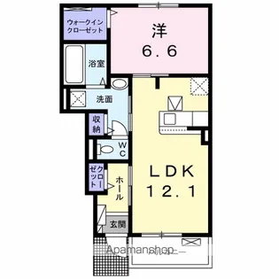 メゾンブローテ I【1階】の間取り