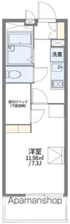 レオパレス雅【310号室】の間取り