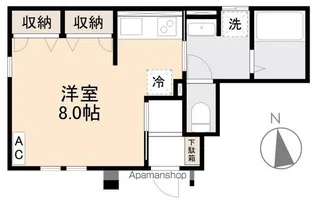 テラスフォレスト藤塚【1階】の間取り