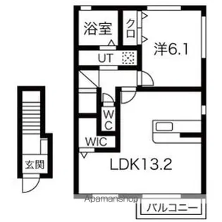 グリーンヒルズ大堤A棟【2階】の間取り