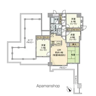 千葉県八千代市萱田町【マンション】の間取り
