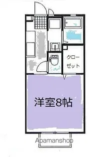 アメニティーパル【2階】の間取り