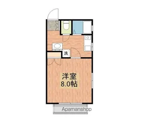 GRANDE.K【202号室】の間取り