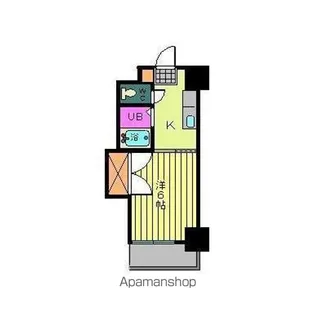 第96杉フラット【805号室】の間取り