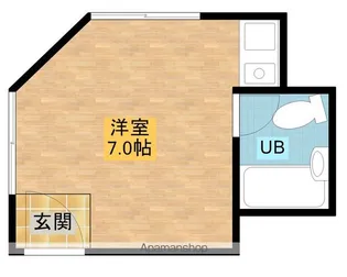 アンサンブルK【202号室】の間取り