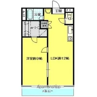 シャトー共栄【3階】の間取り
