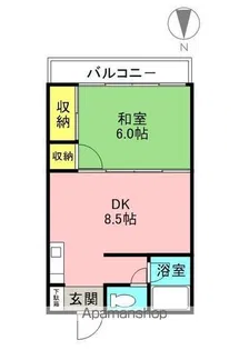 グリーンヒル佐藤【15号室】の間取り
