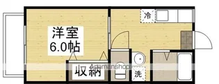 グリーンヒルズ C棟【2-5号室】の間取り