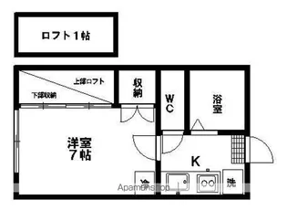 センチュリー貝ヶ森【203号室】の間取り