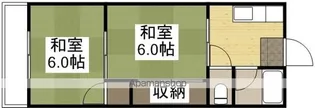 松浜マンション【2階】の間取り