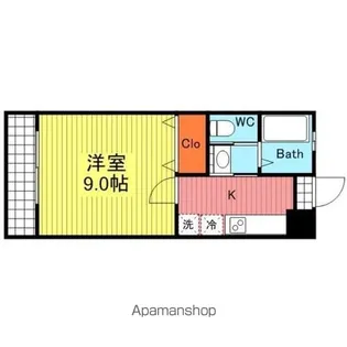 デ・グラニート【204号室】の間取り