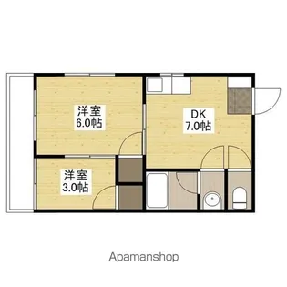 中島ビル【3階】の間取り