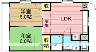 ラ・ネージュ【305号室】の間取り