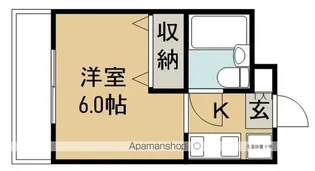 フェニックスマンション阿佐谷第2【3階】の間取り