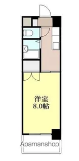 ライブタウン鉄砲町【402号室】の間取り