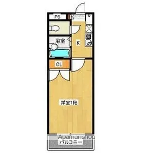 こばやしハイム【2階】の間取り