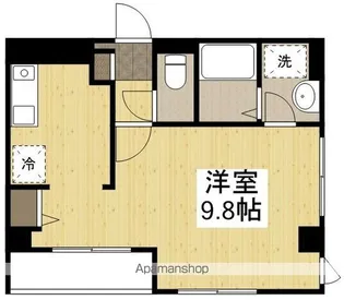 エディフィシオ横内【2階】の間取り