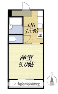 わかば台ハイツ【105号室】の間取り