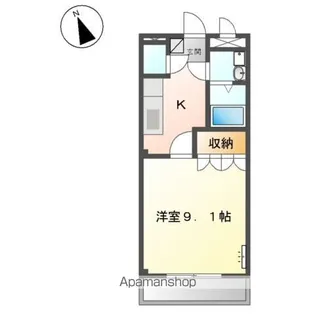 プチ・キャッスル【1階】の間取り