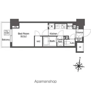 コンフォリア森下リバーサイド【2階】の間取り
