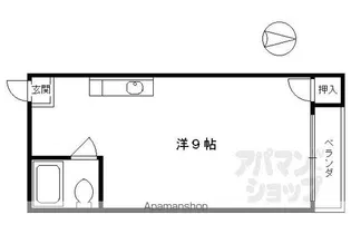 ハイツREI【302号室】の間取り