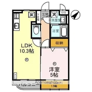 プルミエヴィラ【2階】の間取り