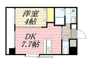 第43川崎ビル【602号室】の間取り