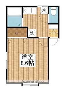 アクシス10【1階】の間取り