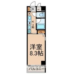 UNE SEMAINE【3階】の間取り