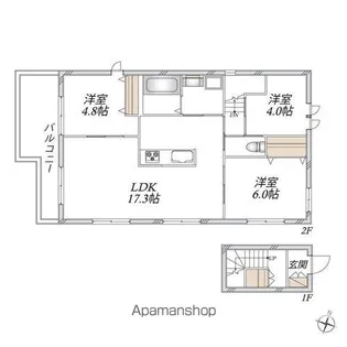 グラン ヴィラ【2階】の間取り