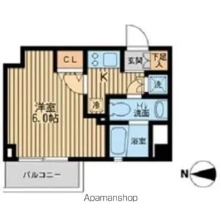 プライムアーバン中野上高田【おとり物件なし】#学生・社会人に【2階】の間取り