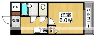 VIVE中之町【5階】の間取り