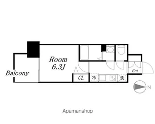 A&G KAMEJIMA【9階】の間取り