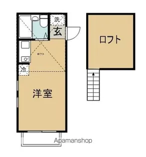 アークエステート23【203号室】の間取り