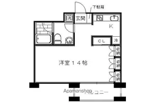 DE ESTRELLAS【306号室】の間取り