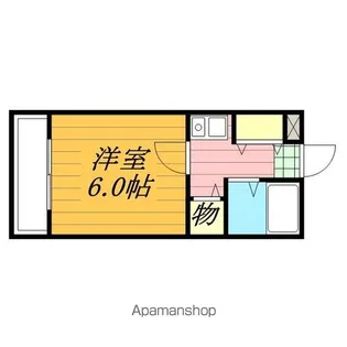 GARDEN COURT FUNABASHI【3階】の間取り