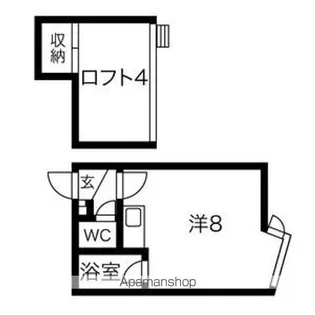 プチメゾンM・K【308号室】の間取り