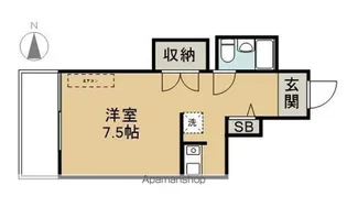 エトワール国領【303号室】の間取り