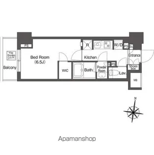 コンフォリア森下リバーサイド【5階】の間取り