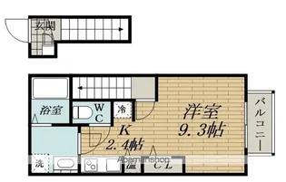 ブレーブエムズ【203号室】の間取り