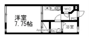 ハウス月うさぎ【1階】の間取り