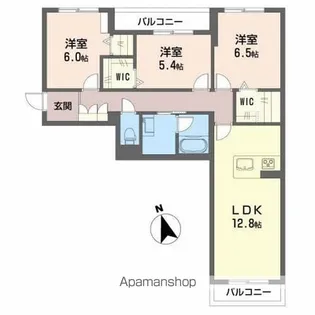 Arandano【3階】の間取り