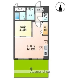 ABEEY ROAD【1階】の間取り